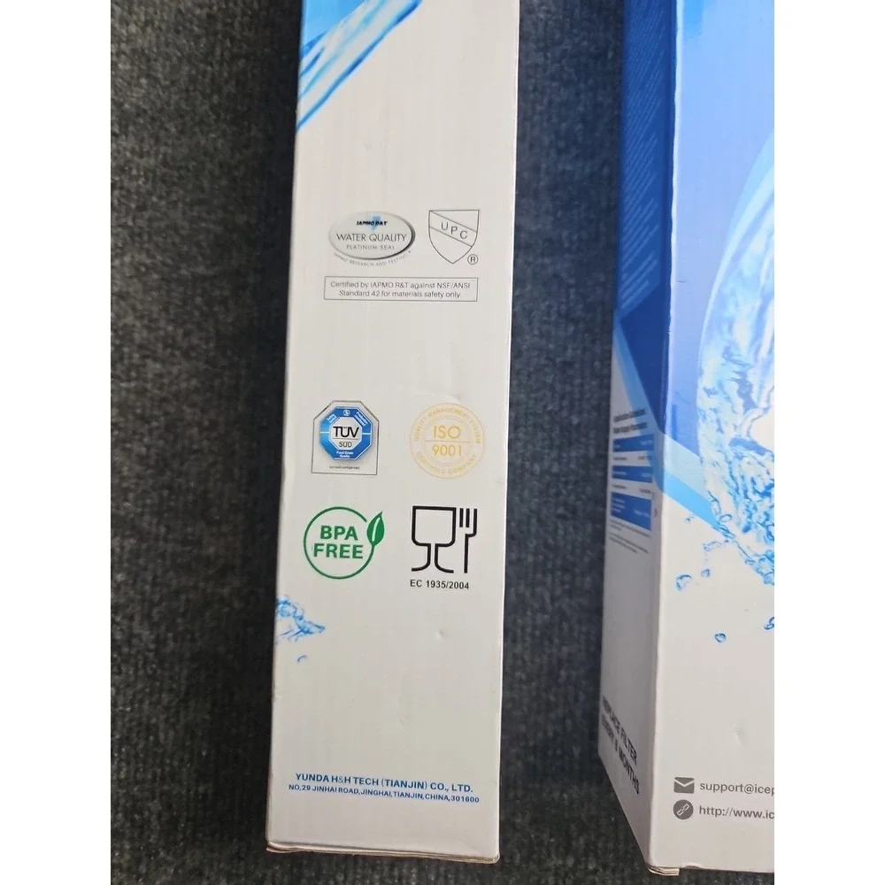 IcePure(Set Of 2)RFC6600A Replacement Water Filter for 4396841/EDR3RXD1 NEW(CB)
